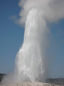 Old Faithful and Yellowstone National Park